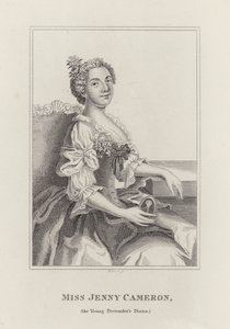 Jenny Cameron, Flora Macdonald (gravering) av English School