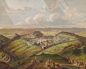 Jerusalem (fargelitografi) av English School