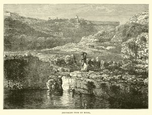 Jerusalem fra En Rogel av English School