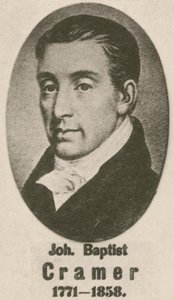 Johann Baptist Cramer (gravyr) av English School
