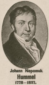 Johann Nepomuk Hummel (gravyr) av English School