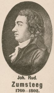 Johann Rudolf Zumsteeg (gravyr) av English School