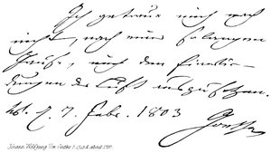Johann Wolfgang von Goethe, f 1749, d ca 1797 av English School