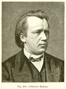Johannes Brahms von English School