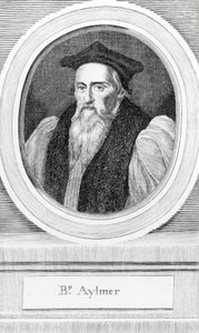 John Aylmer, Lord Bishop of London (1521–94) av English School