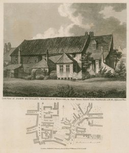 John Bunyans møtehus, Zoar Street, Gravel Lane, Southwark av English School