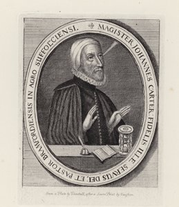 John Carter, rektor for Bramford i Suffolk (gravering) av English School