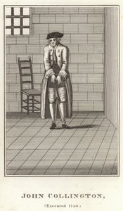 John Collington, henrettet 1750 av English School