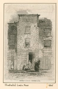 John Drydens House, i Fetter Lane av English School