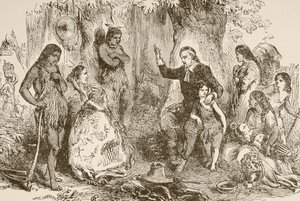 John Eliot (litho) av English School