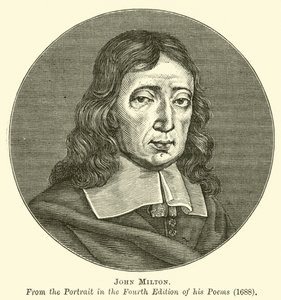 John Milton av English School
