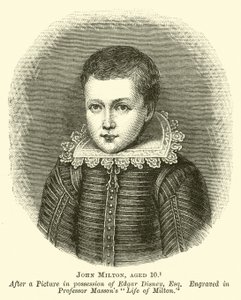 John Milton, 10 år av English School