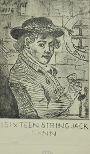 John Rann, Sixteen Strings Jack, 1774 av English School