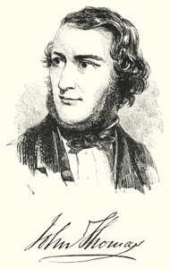 John Thomas, den kjente billedhuggeren og modelløren (gravering) av English School