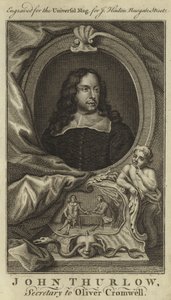 John Thurlow, sekretær for Oliver Cromwell av English School