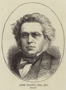 John Tillett, Esquire, MP (gravering) av English School