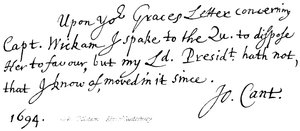 John Tillotson, (Abp: av Canterbury) av English School
