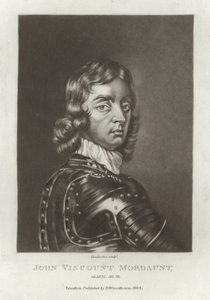 John Viscount Mordaunt av English School
