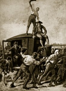 John Wilkes utgitt av London-mobben, 1768, illustrasjon fra Hutchinsons Story of the British Nation, ca. 1923 av English School