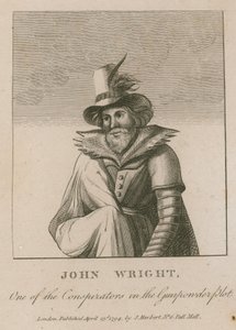 John Wright, en av konspiratørene i Gunpowder Plot av English School