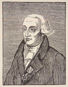 Joseph-Louis Lagrange, illustrasjon fra History of the French Nation, Sciences, Volumes I & II, av Gabriel Hanotaux (1853-1944), 1924 av English School