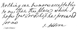 Joseph Addison av English School