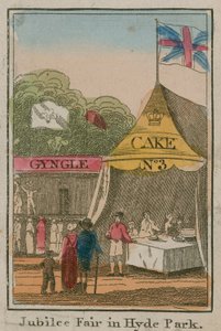 Jubileumsmessen i Hyde Park, 1814 av English School