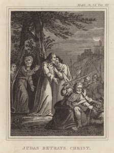 Judas forråder Kristus av English School