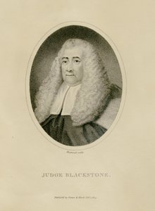 Judge Blackstone, c.1800 (engraving) av English School