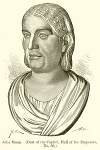 Julia Maesa. (Byste av Capitol, Hall of the Emperors, nr. 59)
