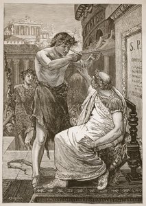 Julius Caesar nekter kronen tilbudt av Anthony av English School