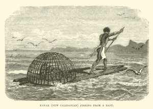 Kanak, nykaledonsk fiske fra en flåte av English School