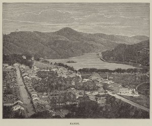 Kandy (gravering) av English School
