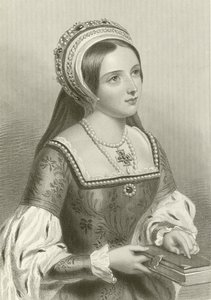 Katherine Parr, sjette kone til kong Henry VIII av English School