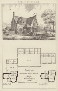 Keepers Lodge, Broadwell Grove Estate, Oxon (gravering) av English School