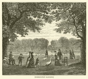 Kensington Gardens (gravering) av English School