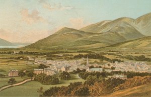 Keswick fra Castle Hill av English School