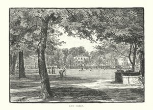 Kew Green (gravering) av English School