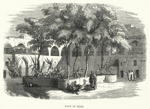 Khan i Sidon (gravering) av English School