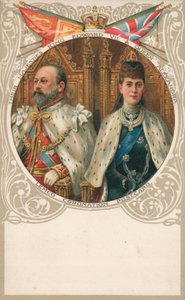 Kong Edward VII og dronning Alexandra av English School