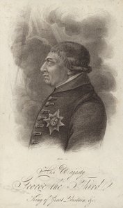 Kong George III av Storbritannia og Irland av English School