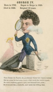 Kong George IV (akvatint)
