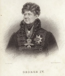 Kong George IV av Storbritannia og Irland av English School