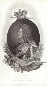 Kong George I av Storbritannia og Irland av English School
