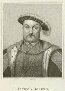 Kong Henry VIII (gravering) av English School