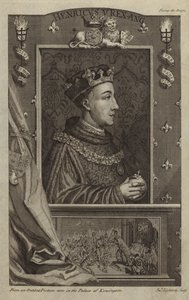 Kong Henry V av England av English School