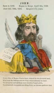 King John (akvatint) av English School