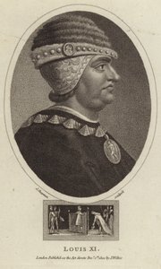 Kong Ludvig XI av Frankrike av English School