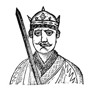 Kong William Erobreren (tresnitt) av English School