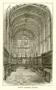 Kings College Chapel av English School